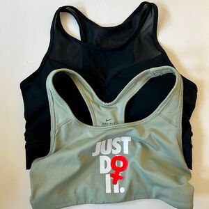 Nike & Zyia Size Small Sports Bras - Set of 2